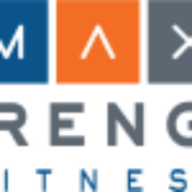 MaxStrength Fitness · Dallas logo